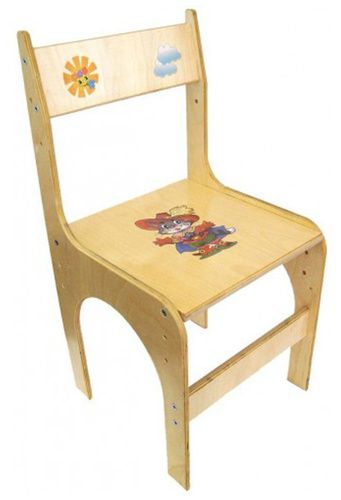 Садовый стул из фанеры